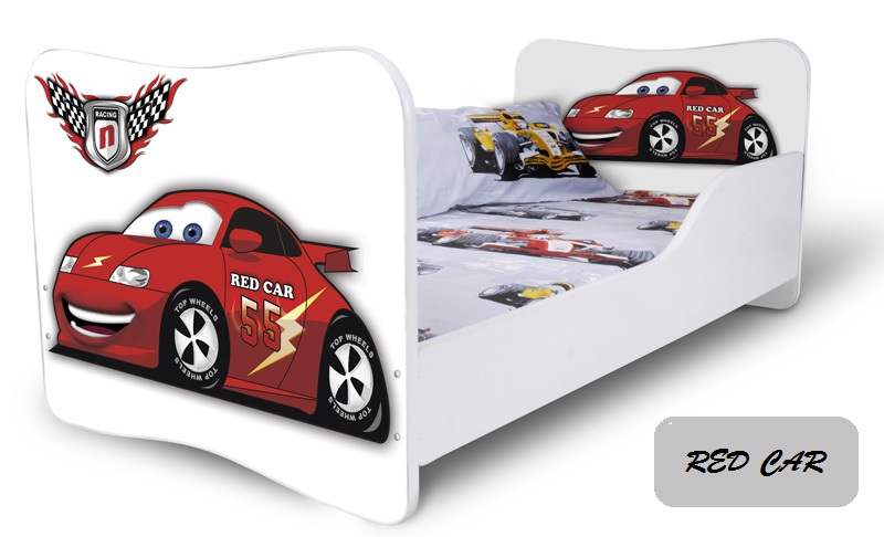 Red Car Bed, no drawer